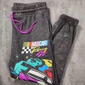 NASCAR Joggers Sweatpants Racing World 600 Charlotte Motor Speedway XL Gray